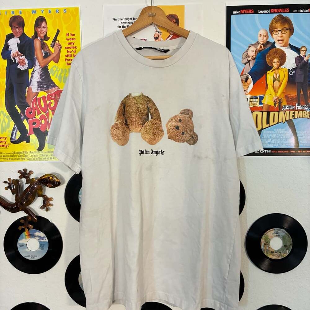 Palm Angels Kill Teddy Logo T-Shirt